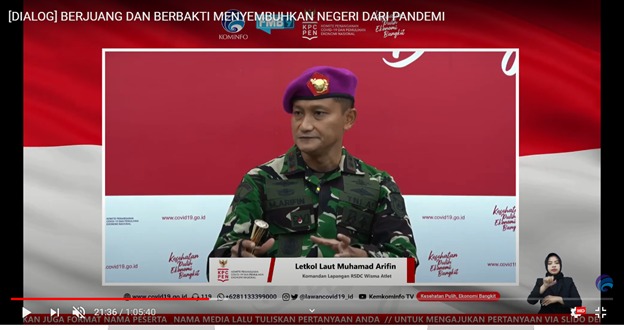 Letkol Marinir Muhammad Arifin KPC PEN