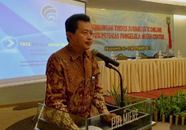 Kemkominfo Gelar Bimtek Jurnalistik Online di Pekanbaru