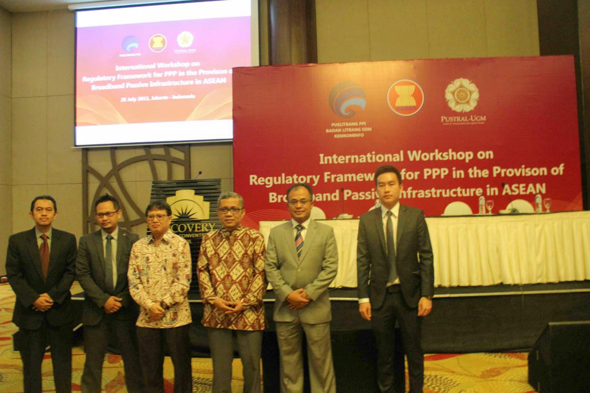 Kepala Balitbang SDM Kominfo Buka Workshop Internasional “Regulatory Framework for PPP in the Provision of Broadband Passive Infrastructure in ASEAN”