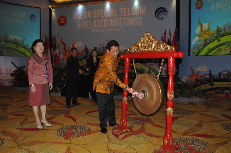 Menkominfo Membuka Special Meeting Of The ASEAN Telecommunications and Information Technology Senior Officials (Special Telsom)