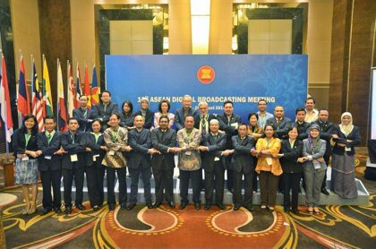 The 13th ASEAN DIGITAL BROADCASTING MEETING tanggal 25-26 Agustus 2014
