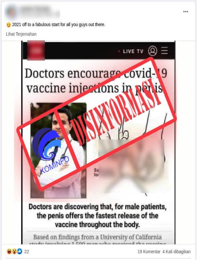 Artikel tentang vaksin covid 19