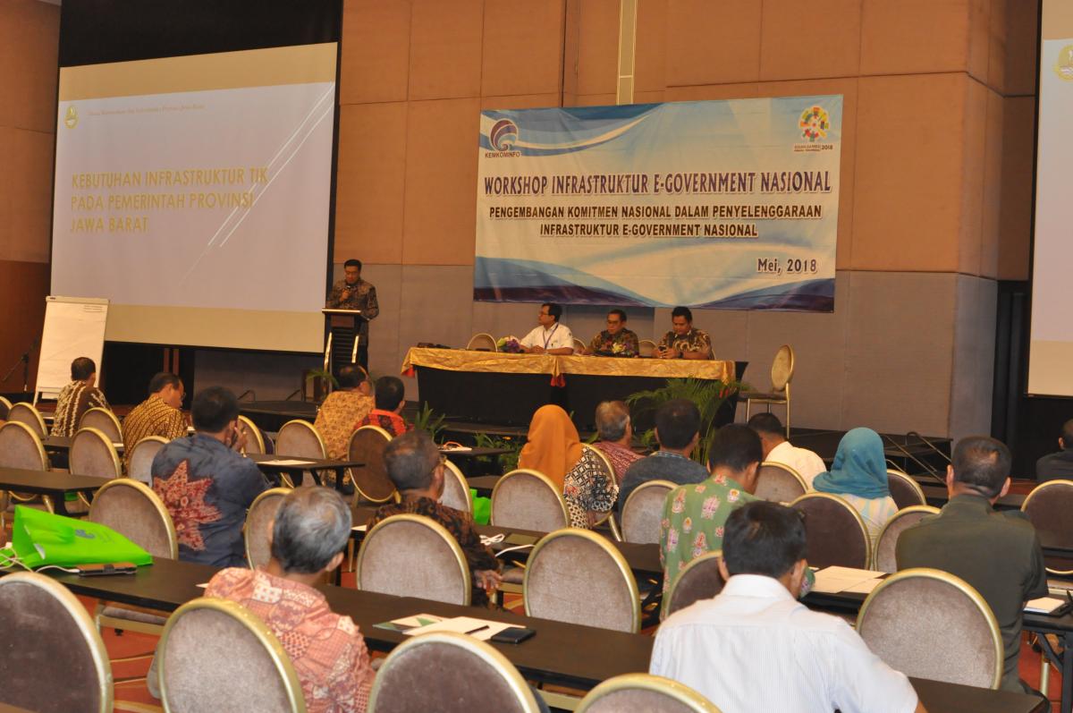 Kepala Diskominfo Provinsi Jawa Barat, Kepala Diskominfo Kota Bogor, dan Kepala Diskominfo Kab Banyuasin, hadir sebagai pemateri.