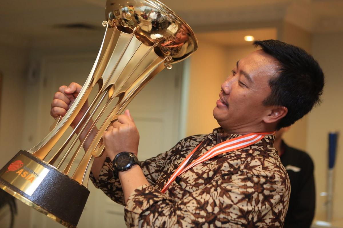 Sambut Juara Bulutangkis Beregu Asia 2018, Menpora Beri Bonus Tim Indonesia (6)